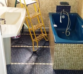 salle de bain Sainte Fortunade