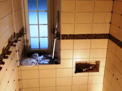 salle de bain Sainte Fortunade