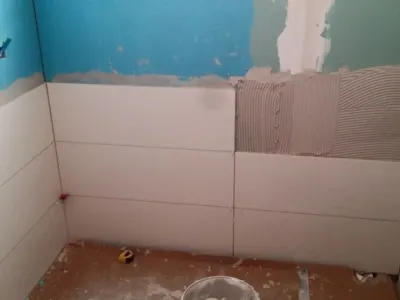 De la baignoire à la douche...