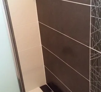 De la baignoire à la douche...